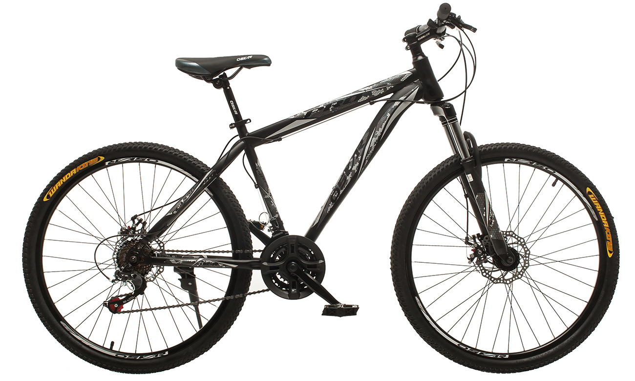 Фотографія Велосипед Oskar Pro 26" 2021, розмір М, Чорно-білий